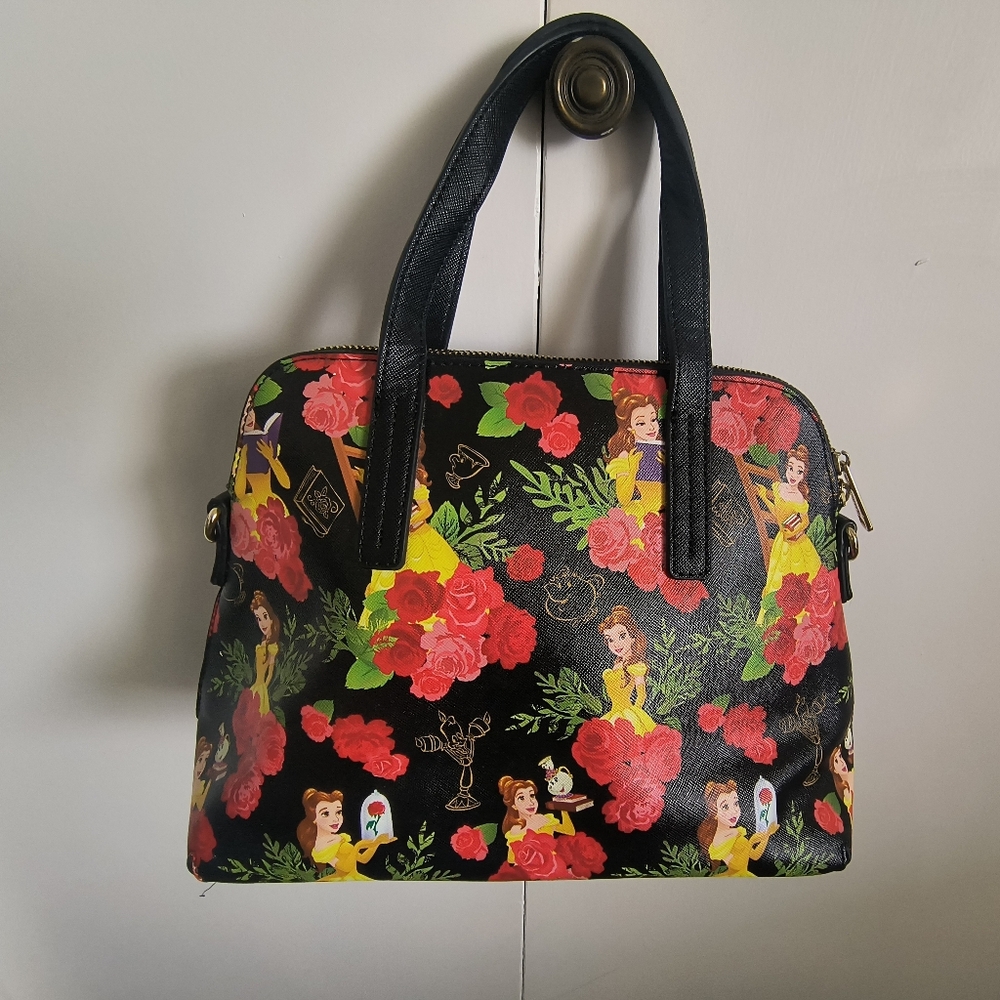 Loungefly Disney Beauty And The Beast Belle Roses… - image 4